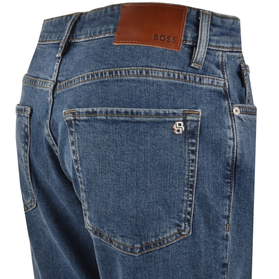 Image number 4 for BOSS Re Maine Regular Fit Jeans Blue