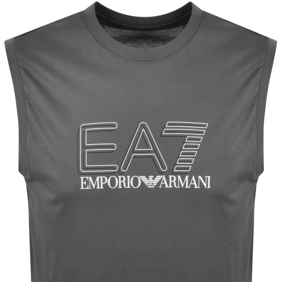 Image number 2 for EA7 Emporio Armani Train Visibility Vest Grey