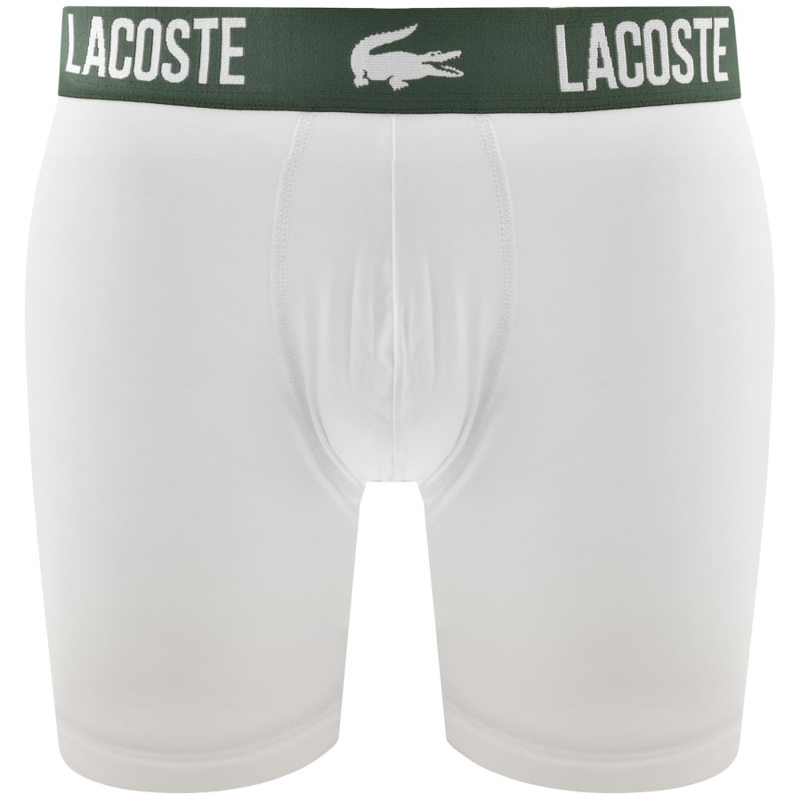 Image number 2 for Lacoste Underwear 3 Pack Boxer Briefs