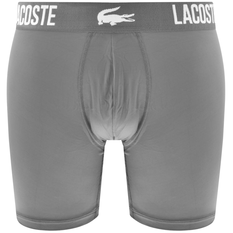 Image number 3 for Lacoste Underwear 3 Pack Boxer Briefs