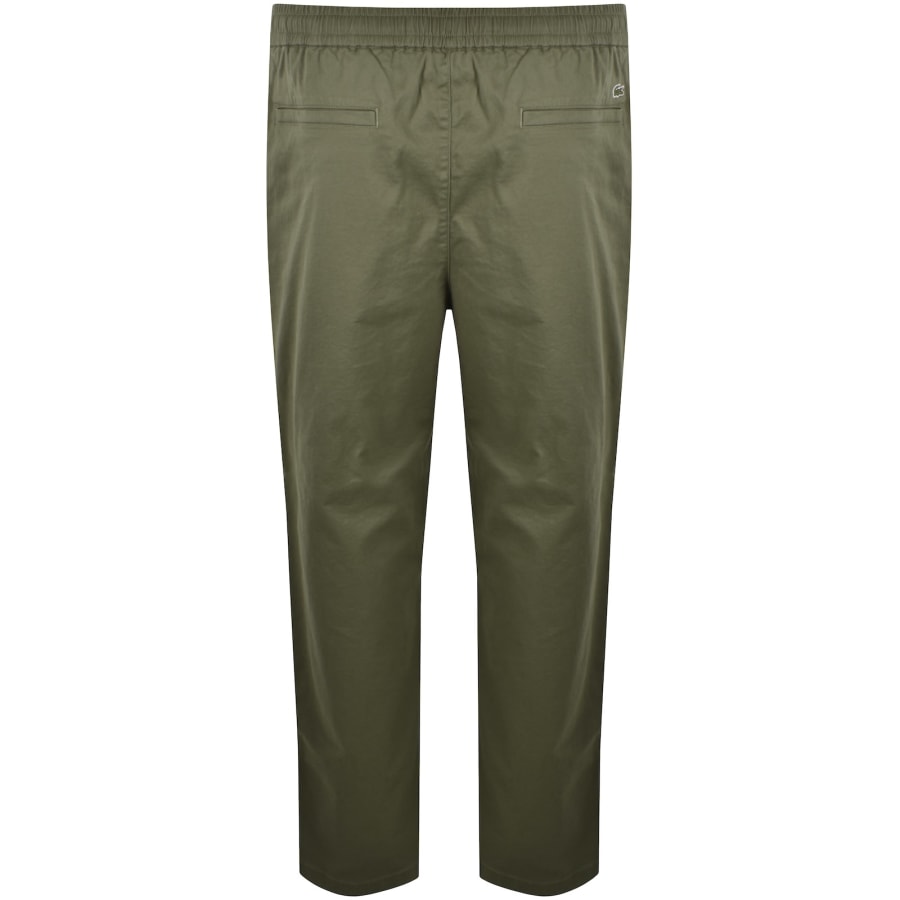 Image number 2 for Lacoste Chinos Khaki Green