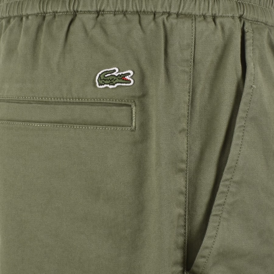 Image number 3 for Lacoste Chinos Khaki Green
