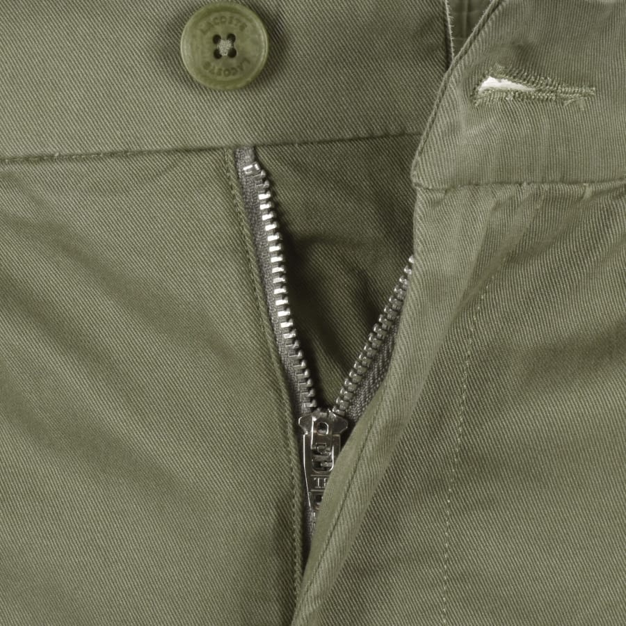 Image number 4 for Lacoste Chinos Khaki Green