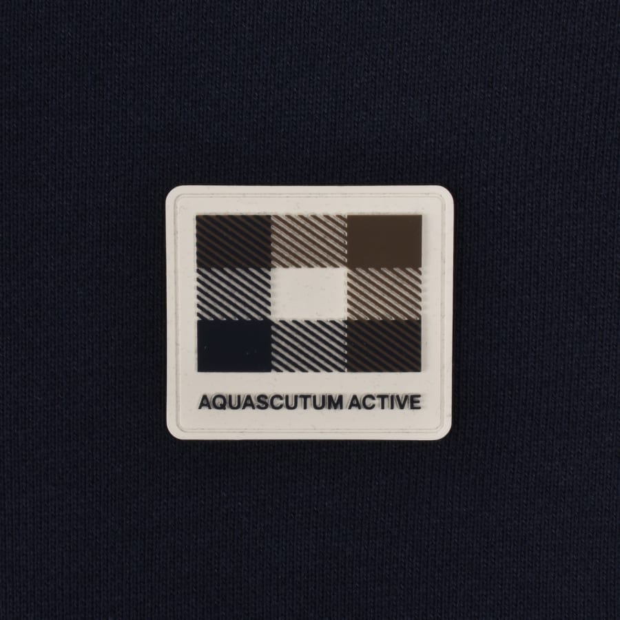 Image number 3 for Aquascutum Badge Sweatshirt Navy