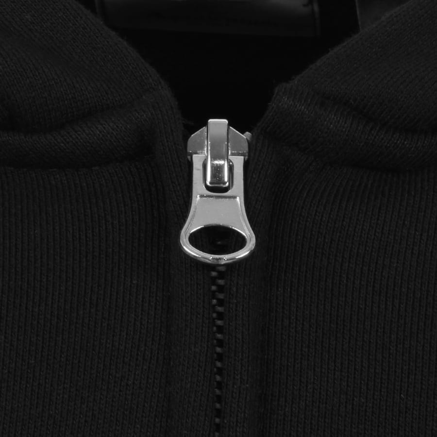 Image number 4 for Aquascutum Badge Full Zip Hoodie Black