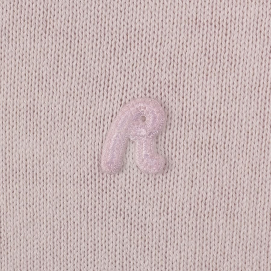 Image number 3 for Replay Crew Neck Knit Jumper Pink