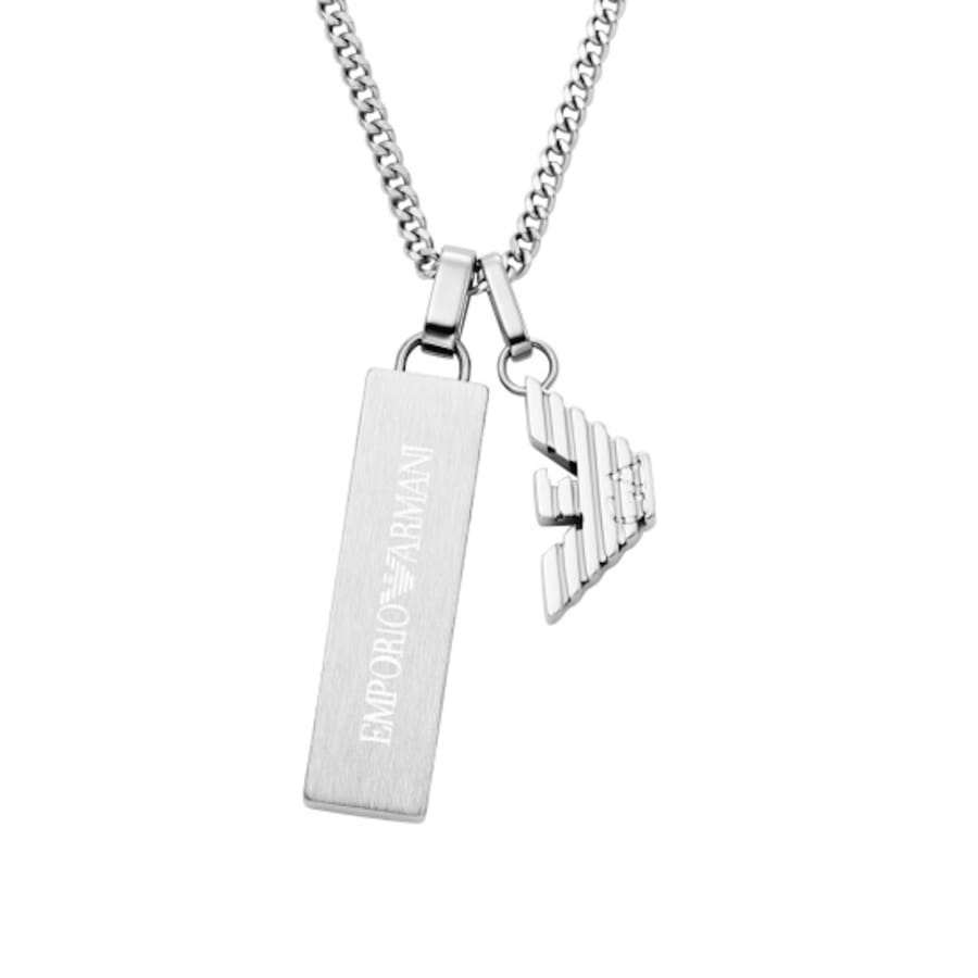 Image number 2 for Emporio Armani Dog Tag Necklace