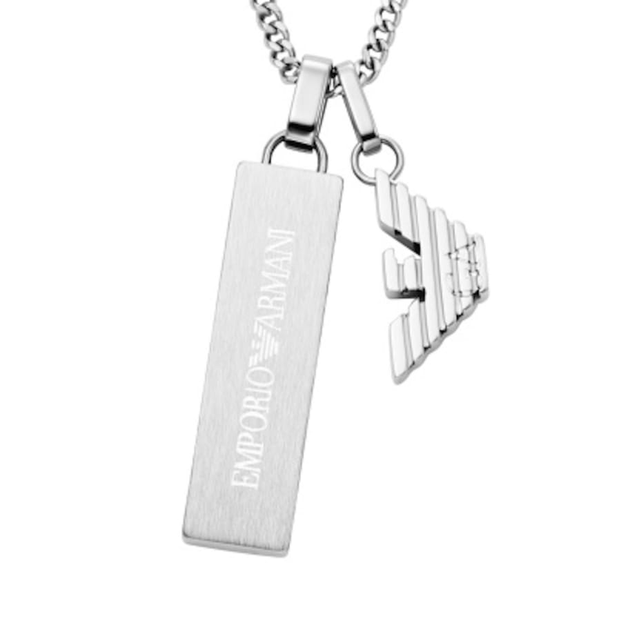 Image number 3 for Emporio Armani Dog Tag Necklace