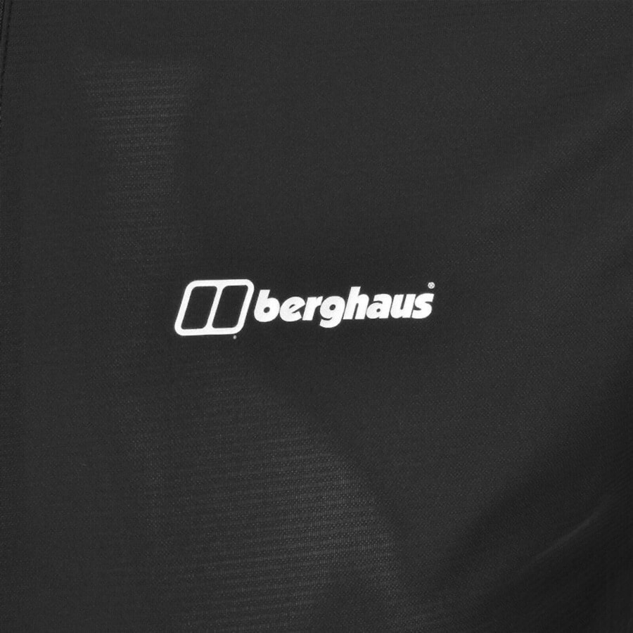 Image number 3 for Berghaus 24/7 Tech Half Zip T Shirt Black