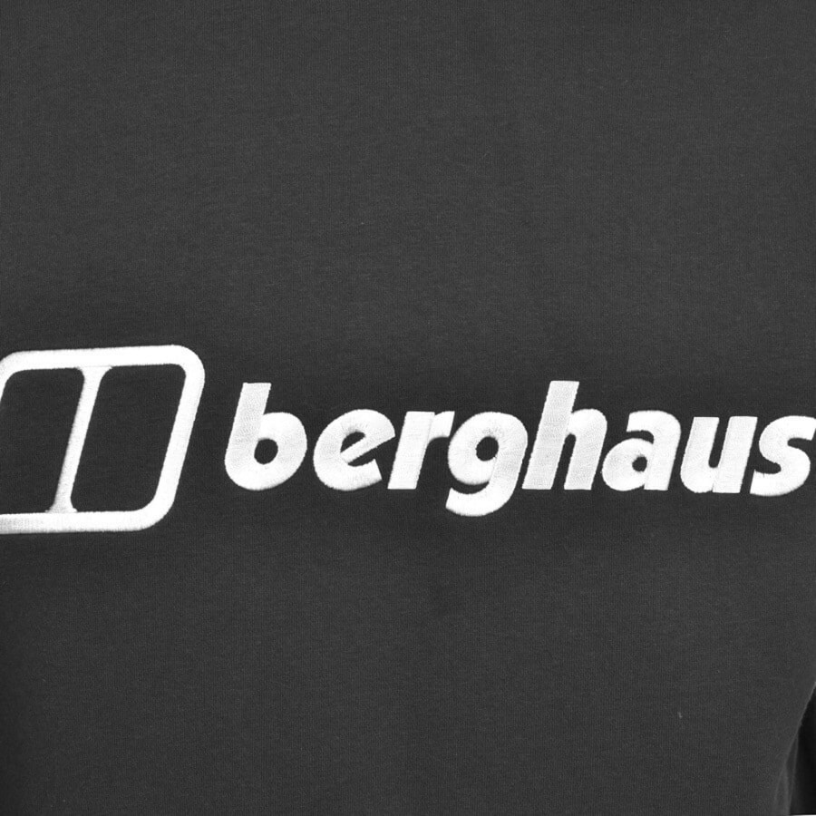 Image number 3 for Berghaus Logo Hoodie Black