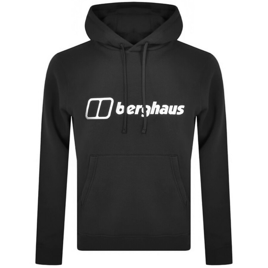 Image number 1 for Berghaus Logo Hoodie Black