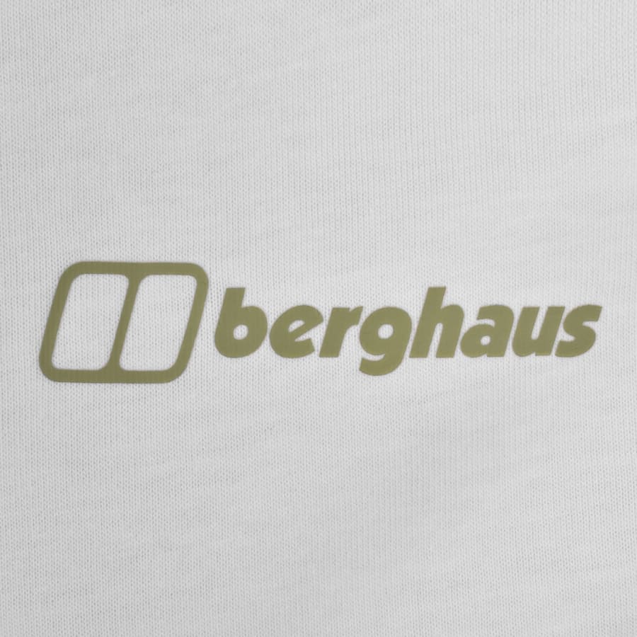 Image number 3 for Berghaus Geo-mountaintry T Shirt White