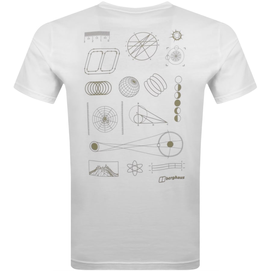 Image number 5 for Berghaus Geo-mountaintry T Shirt White