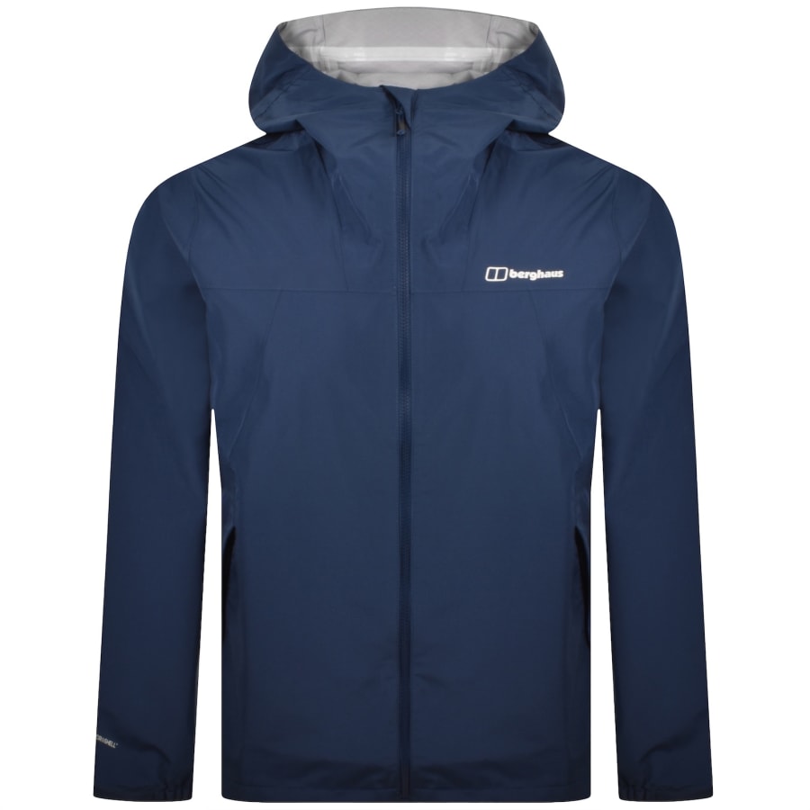 Image number 1 for Berghaus Deluge Pro 3.0 Hooded Jacket Blue