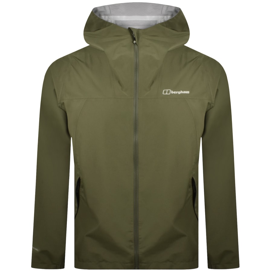 Image number 1 for Berghaus Deluge Pro 3.0 Hooded Jacket Green