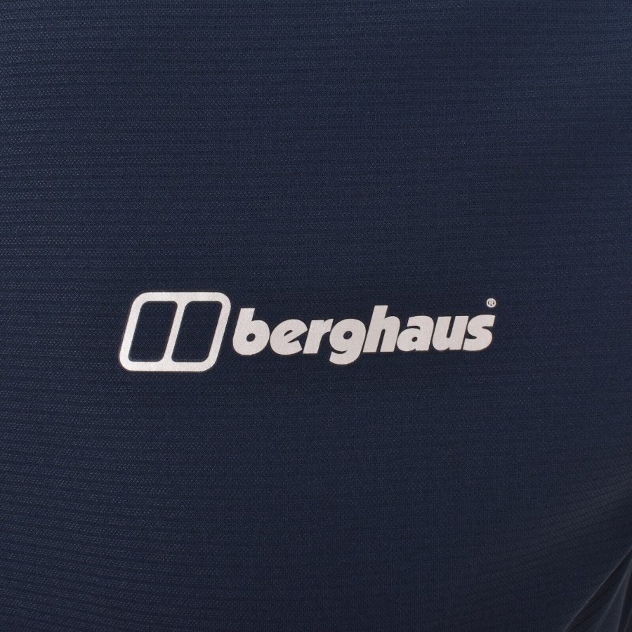 Image number 3 for Berghaus Tech Base T Shirt Dusk Blue
