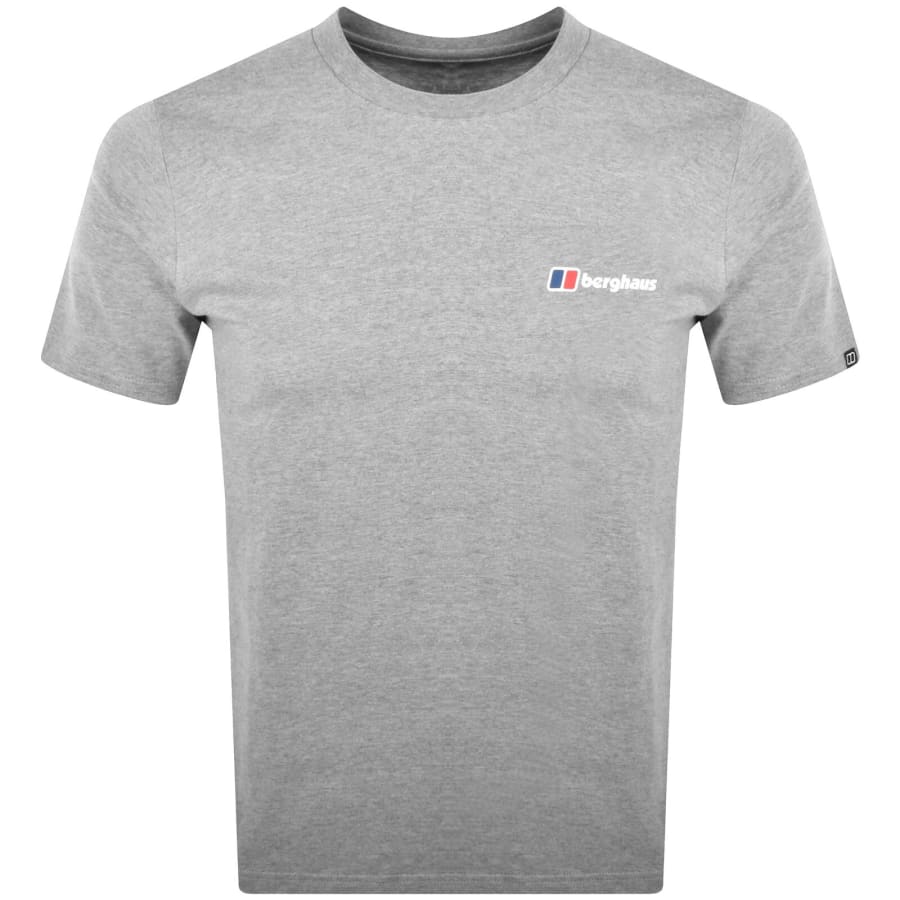 Image number 1 for Berghaus Classic Logo T Shirt Grey