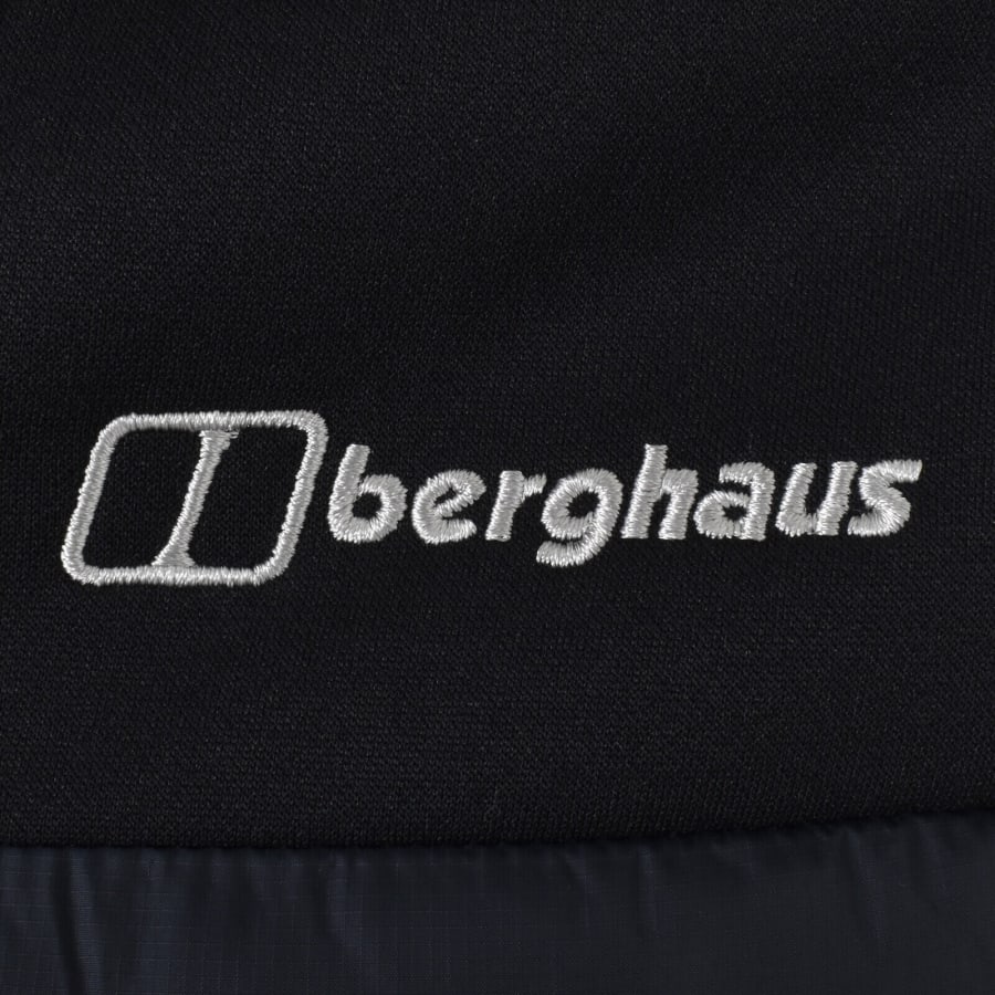 Image number 3 for Berghaus Vaskye Hooded Hybrid Jacket Black