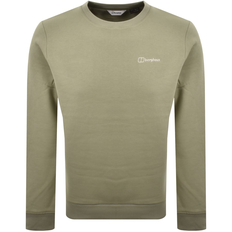 Image number 1 for Berghaus Logo Sweatshirt Green