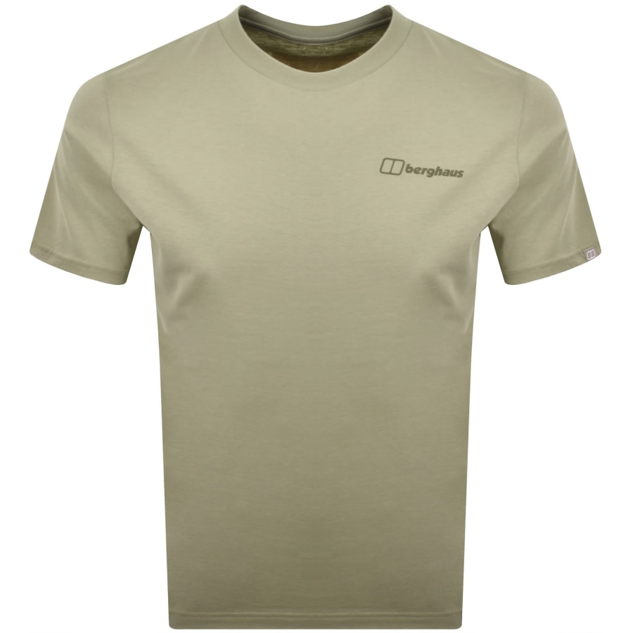 Image number 2 for Berghaus Subsection Logo T Shirt Grey