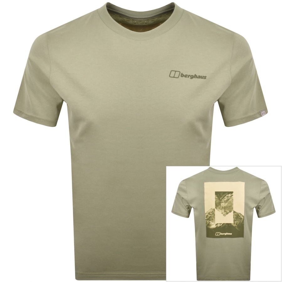 Image number 1 for Berghaus Subsection Logo T Shirt Grey