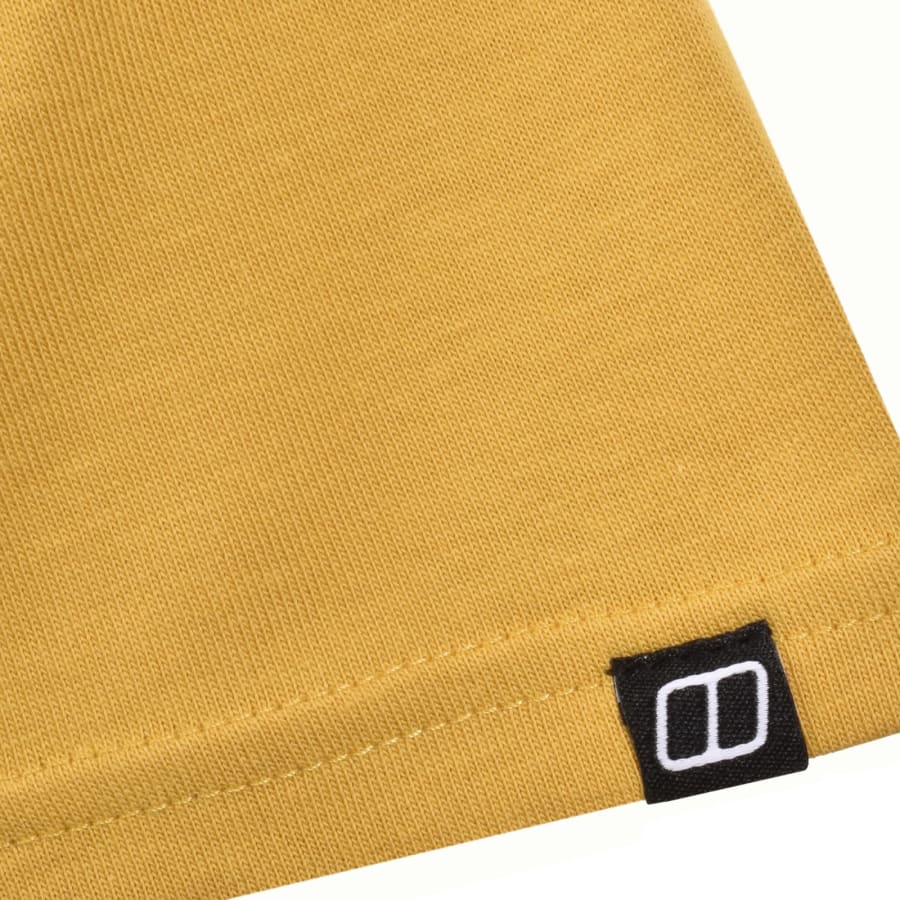 Image number 4 for Berghaus Logo T Shirt Yellow