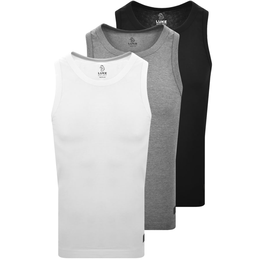 Image number 1 for Luke 1977 Reco 2500 3 Pack Vests