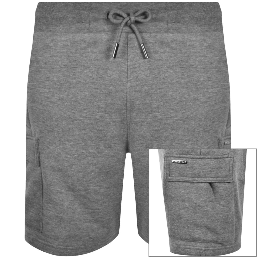 Image number 1 for Luke 1977 Dr Bossa Cargo Shorts Grey