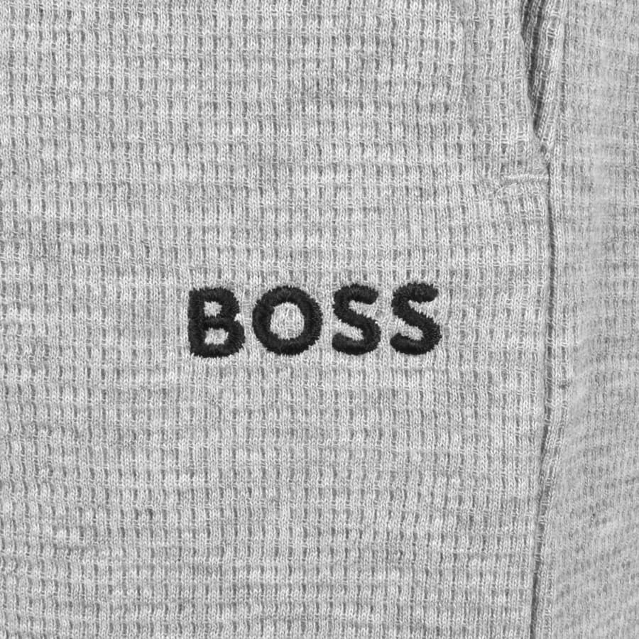 Image number 3 for BOSS Waffle Shorts Grey