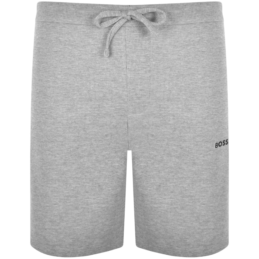 Image number 1 for BOSS Waffle Shorts Grey