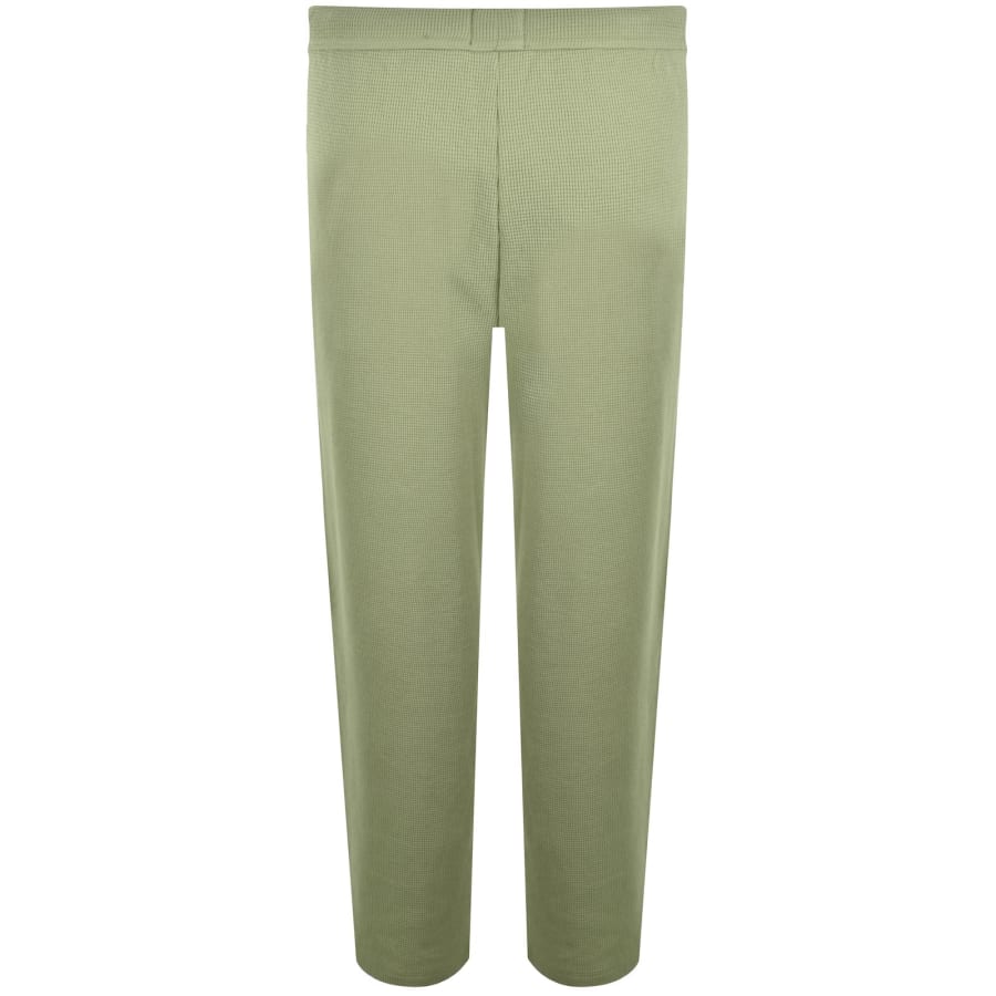 Image number 2 for BOSS Waffle Joggers Green