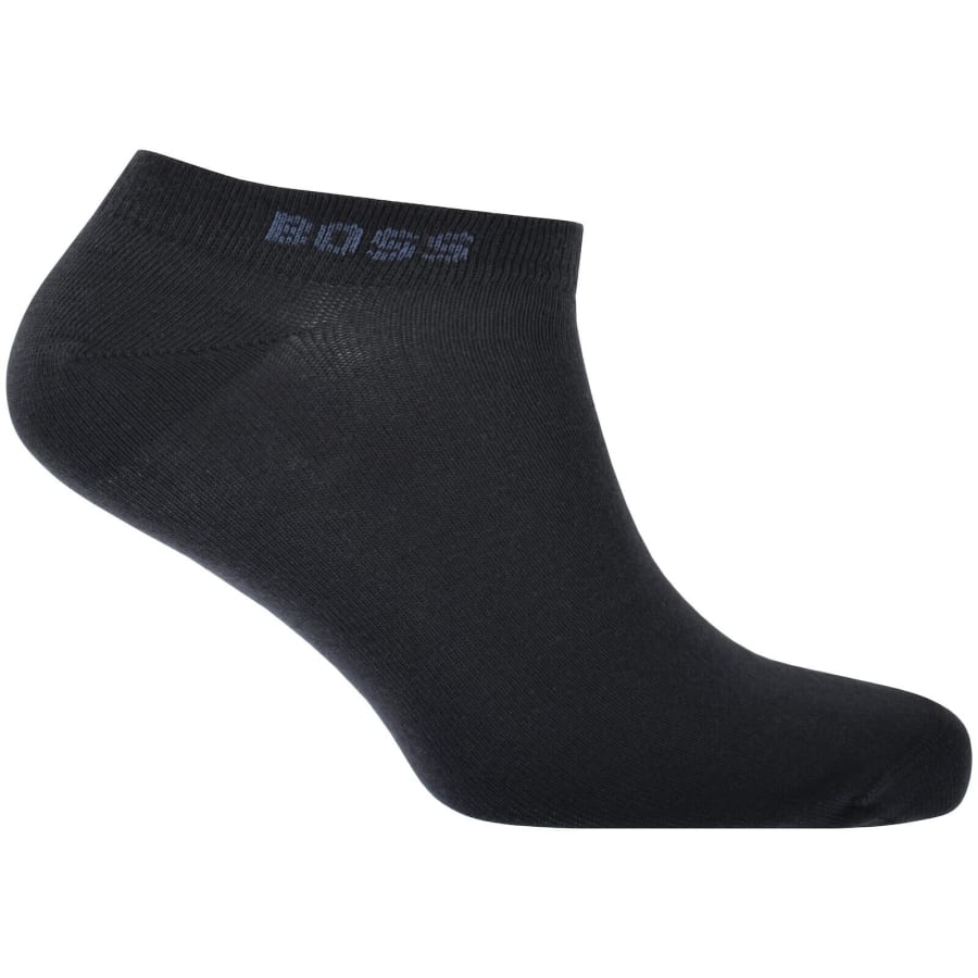 Image number 2 for BOSS 5 Pack Ankle Socks Navy