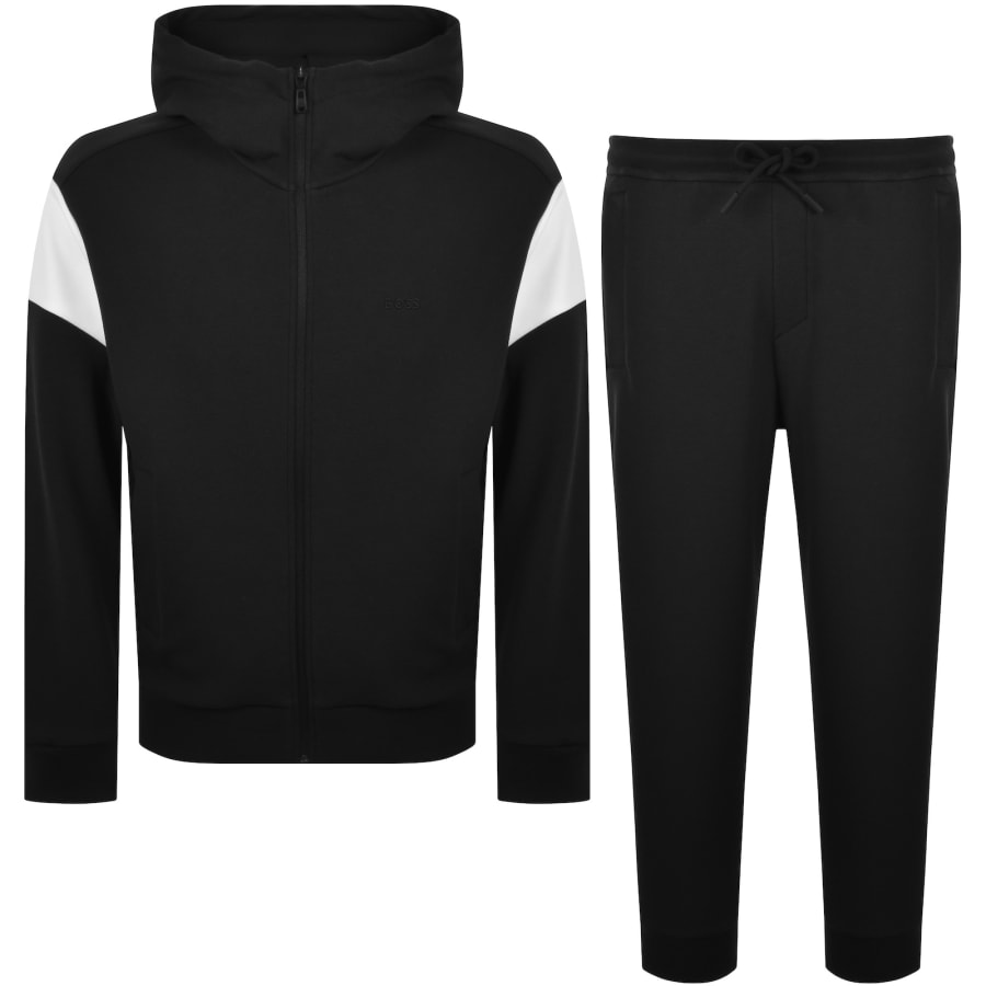 Image number 1 for BOSS Tracksuit Set Black