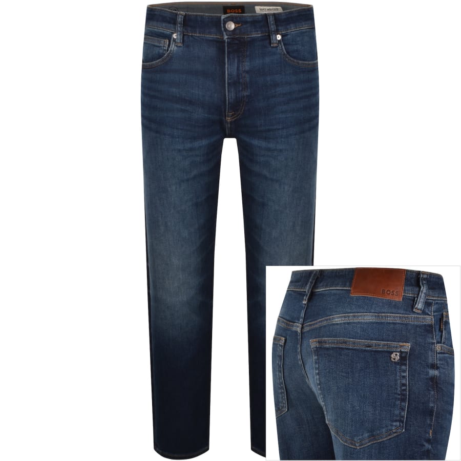 Image number 1 for BOSS Ogden BO Jeans Blue