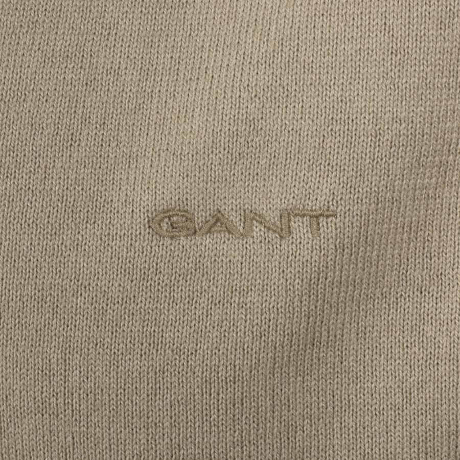 Image number 3 for Gant Sunfaded Knit Polo T Shirt Khaki