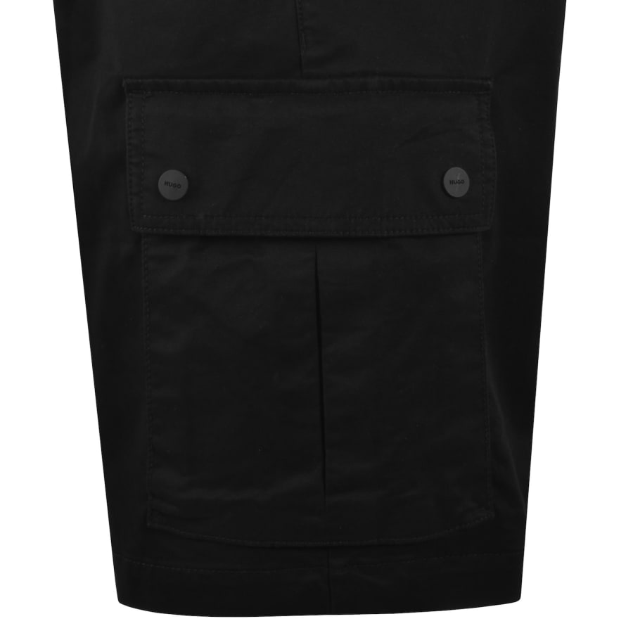 Image number 4 for HUGO Craysen262 Cargo Shorts Black
