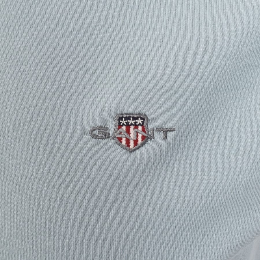 Image number 3 for Gant Regular Fit Shield T Shirt Blue