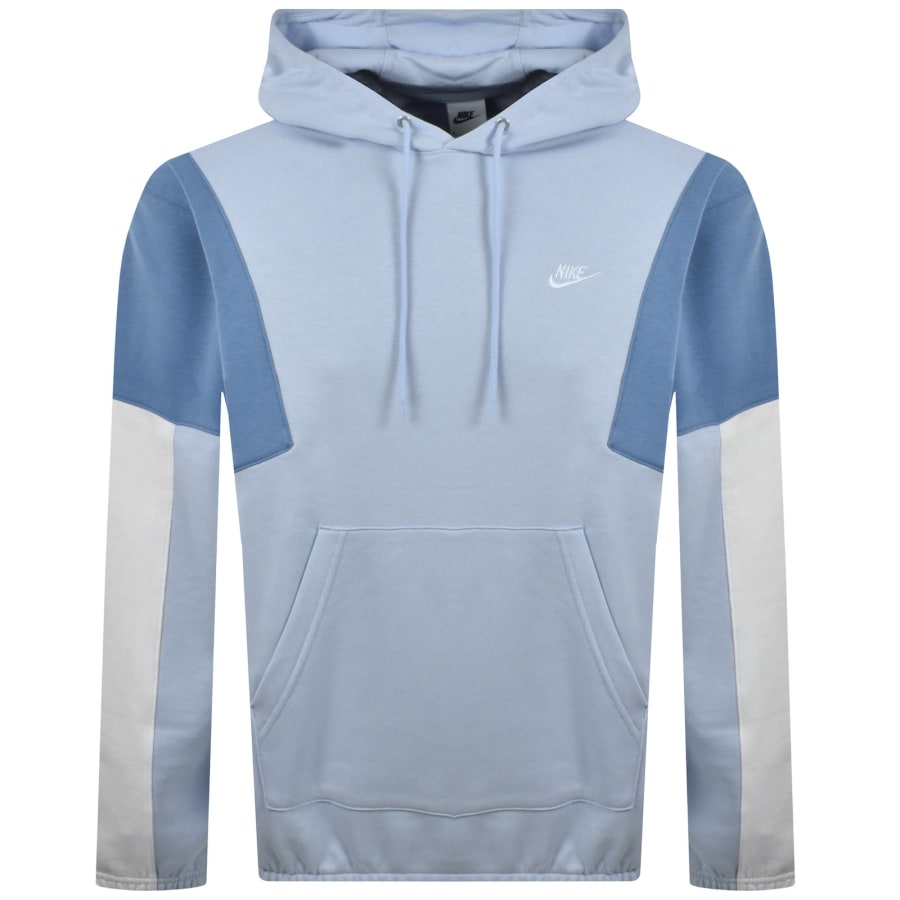 Image number 2 for Nike Club GX Hooded Tracksuit Blue