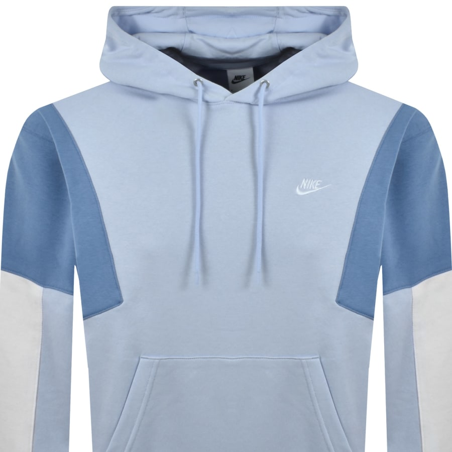 Image number 3 for Nike Club GX Hooded Tracksuit Blue