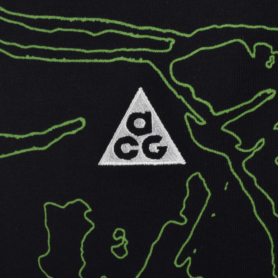 Image number 3 for Nike ACG Cave Dweller Dri Fit T Shirt Black