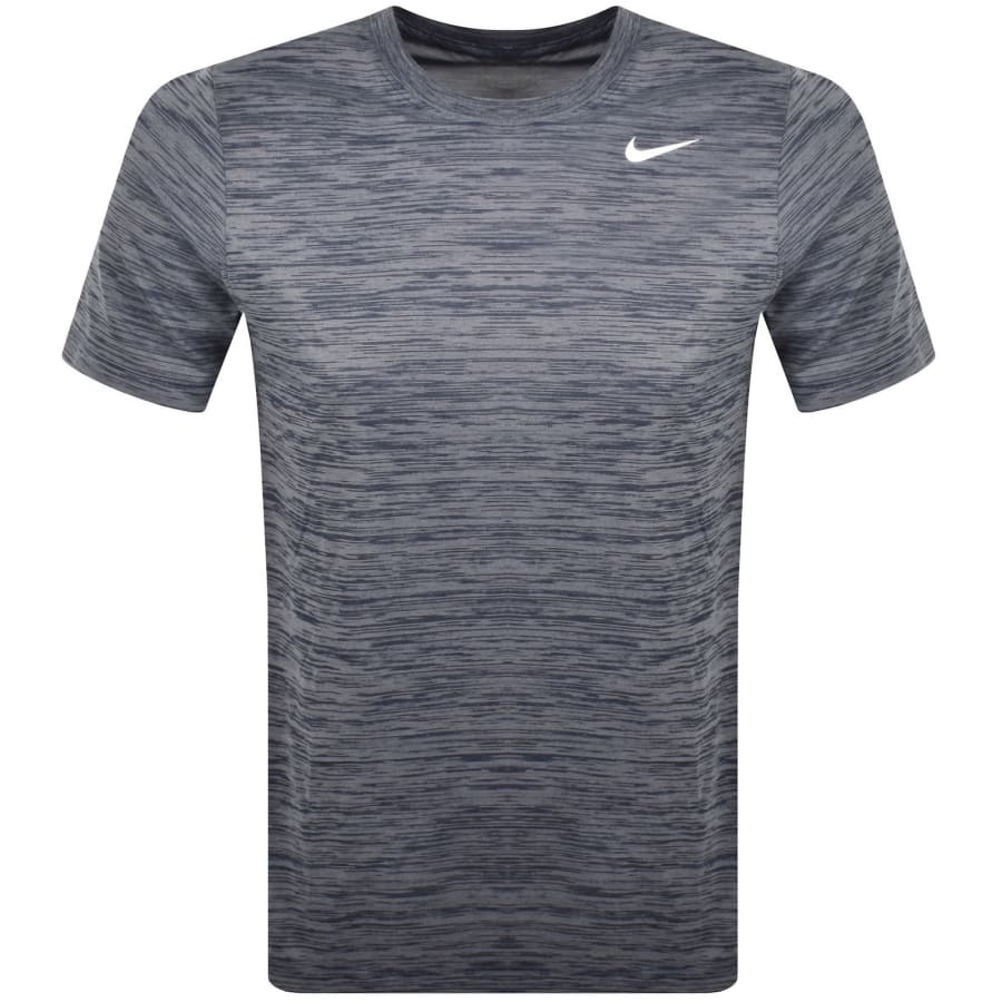 Image number 1 for Nike Training Dri Fit T Shirt Navy