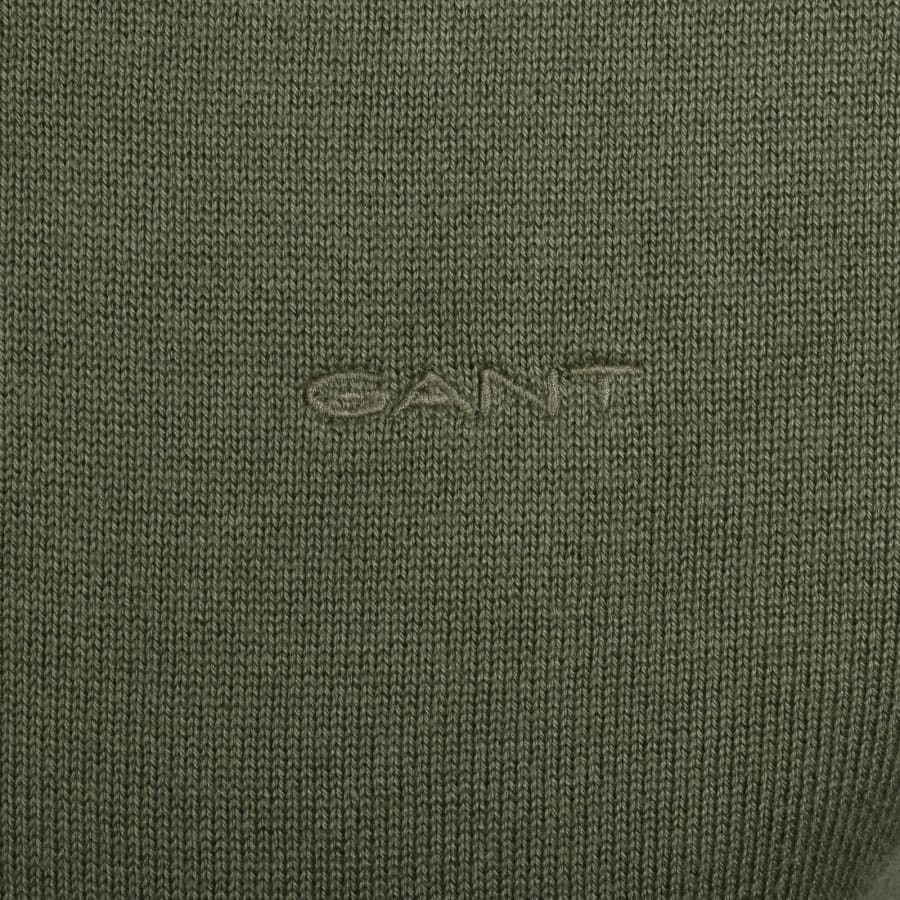Image number 3 for Gant Modal Polo T Shirt Green