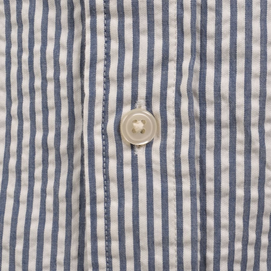 Image number 4 for Gant Seersucker Shirt Blue