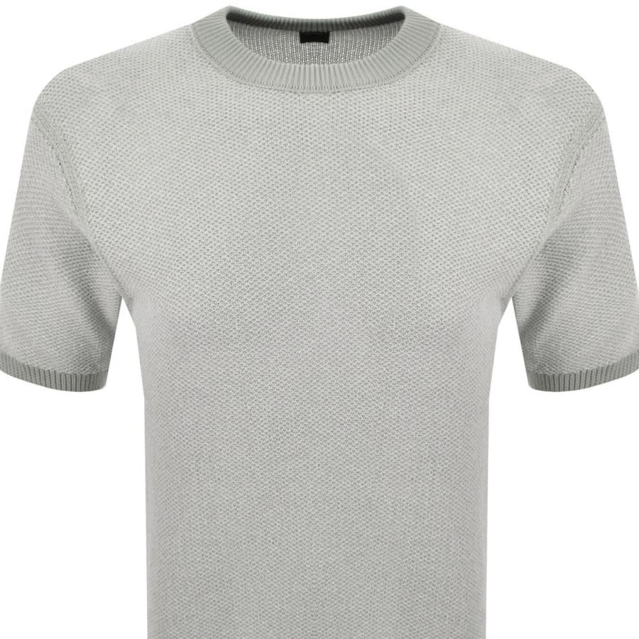 Image number 3 for BOSS Kantonio Short Sleeve Jumper Grey