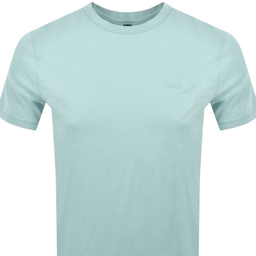 Image number 2 for BOSS Tegood T Shirt Blue