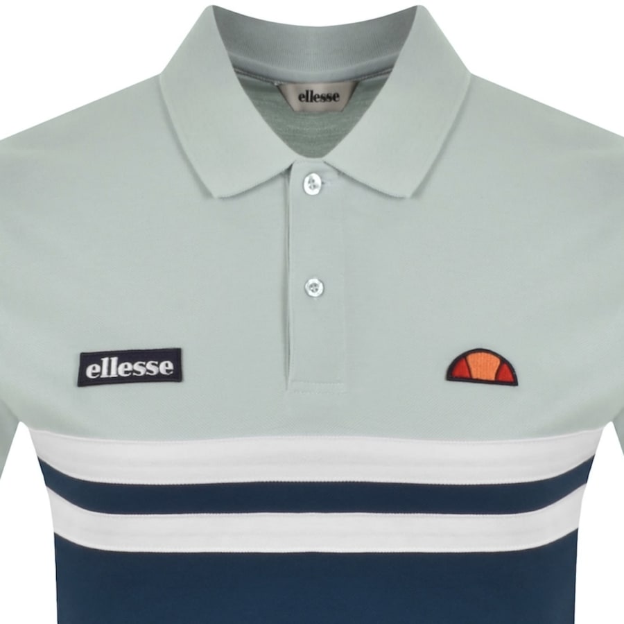 Image number 2 for Ellesse Muccia Polo T Shirt Blue