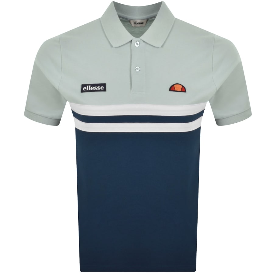 Image number 1 for Ellesse Muccia Polo T Shirt Blue