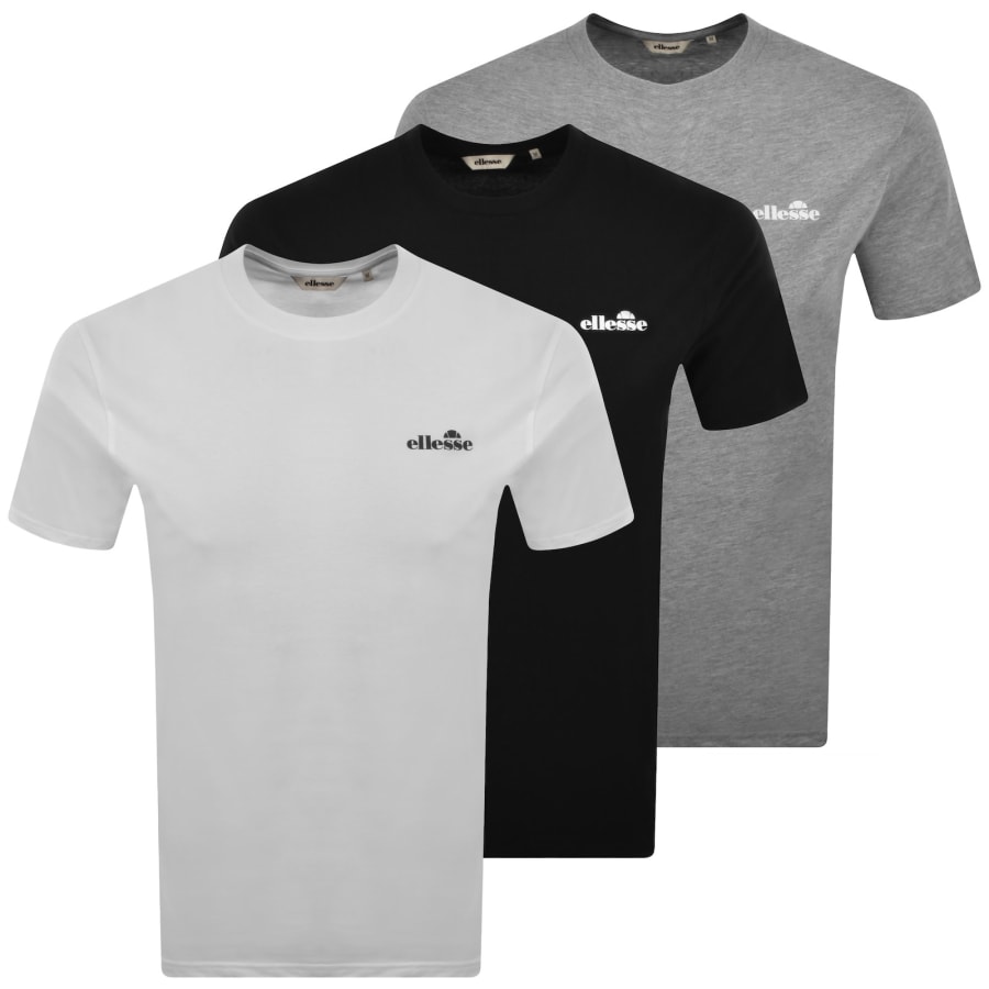 Image number 1 for Ellesse Zivola 3 Pack T Shirts