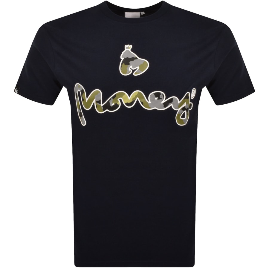 Image number 2 for Money Camo Signature Twin Set Navy