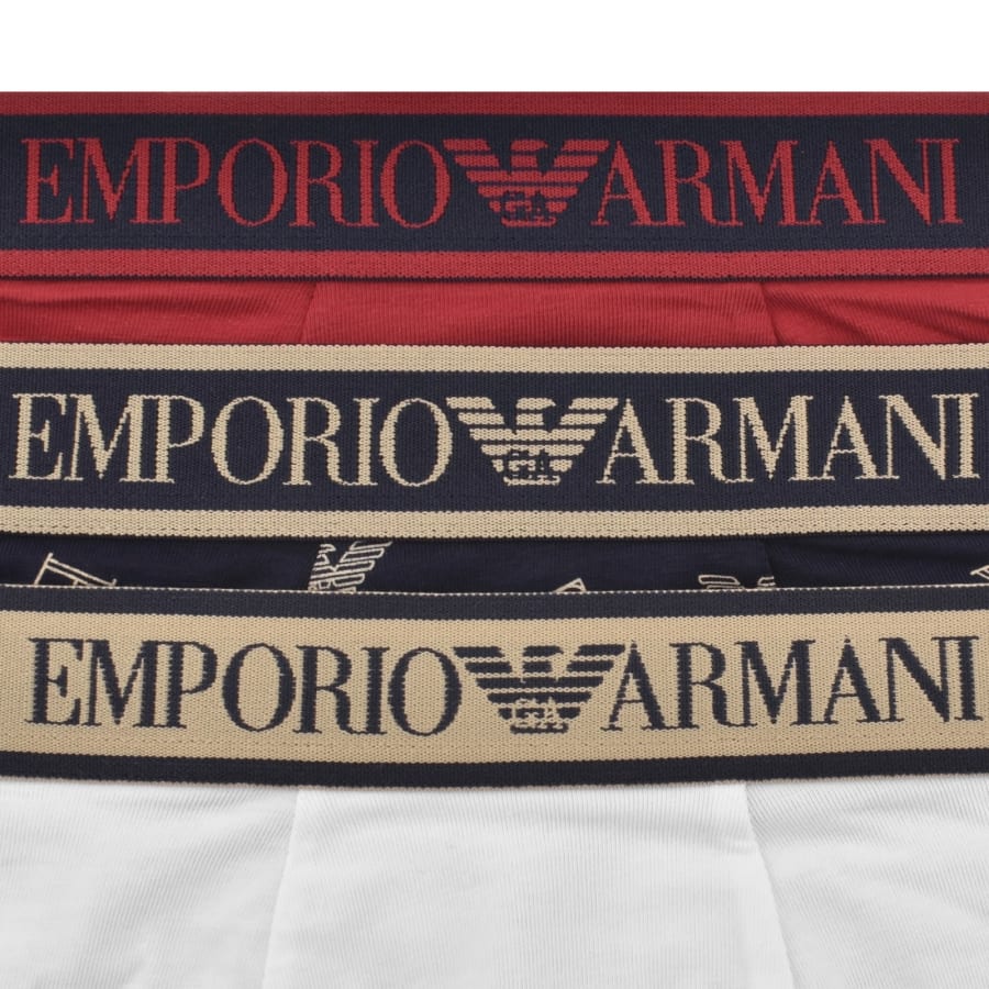 Image number 5 for Emporio Armani Underwear 3 Pack Trunks
